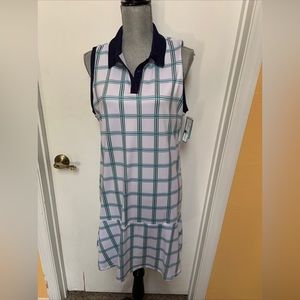 Lillie green ladies golf dress size large w/SPF 50